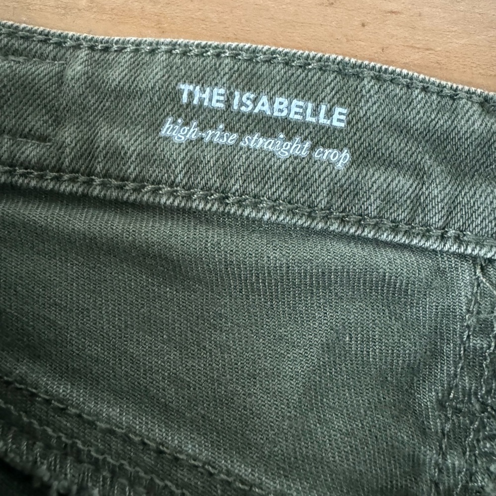 AG Adriano Goldschmied The Isabelle Vintage High-Rise Straight Leg Crop Jean - Picture 10 of 11